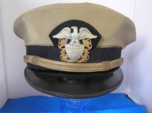 US navy officer cap real?