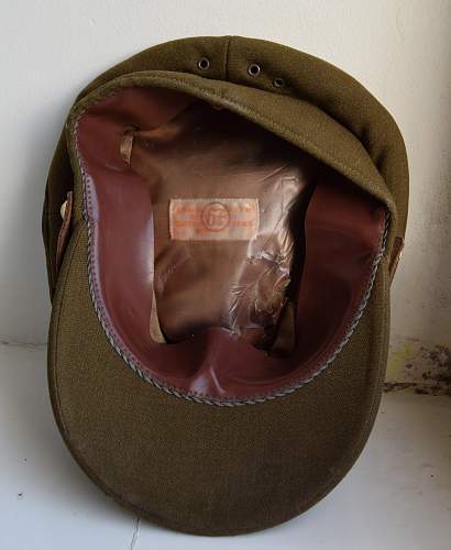 Australian Officers Service Dress cap