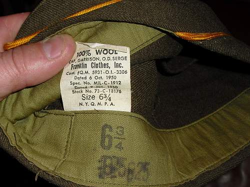 US Hat, just after the war.