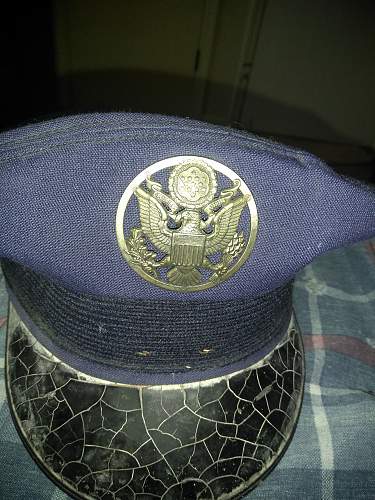 USAF cap era and rank