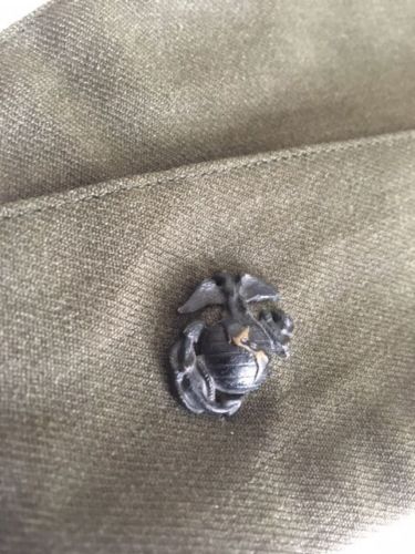 USMC Garrison Cap with Original EGA