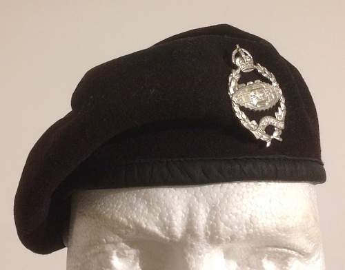 Royal Tank Regiment Beret