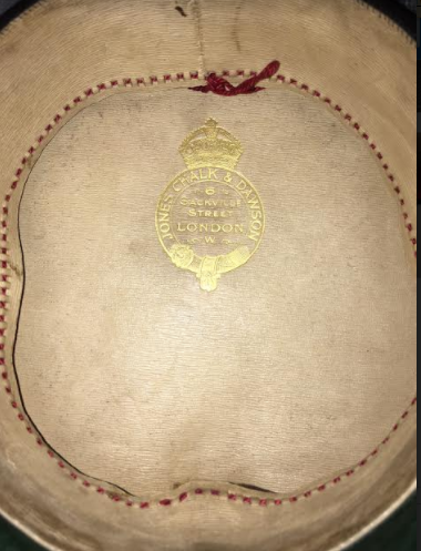 WWII Welch Regiment Senior Officer's Service Dress Cap