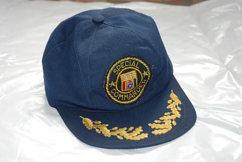 Special Commander baseball cap, vintage fake??