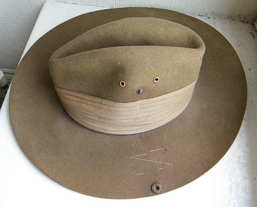 Malay Regiment Slouch Hat ( Singapore/Malaya )