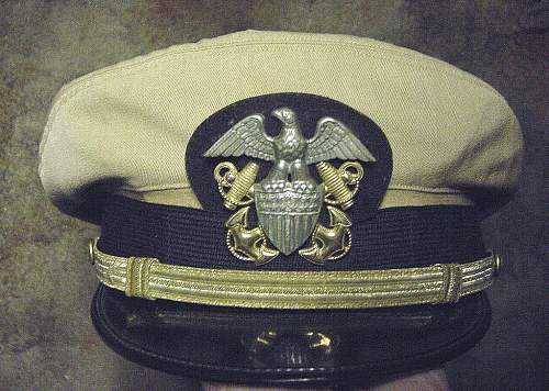 US Navy Officer's Cap