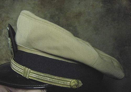 US Navy Officer's Cap