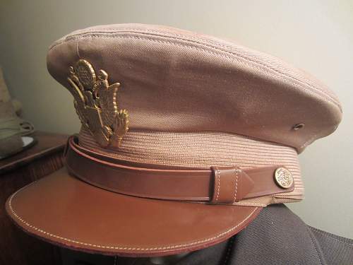 Officers Tan Visor