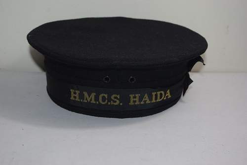 HMCS Haida Tribal Class Destroyer Naval &quot;Donald Duck Hat&quot;