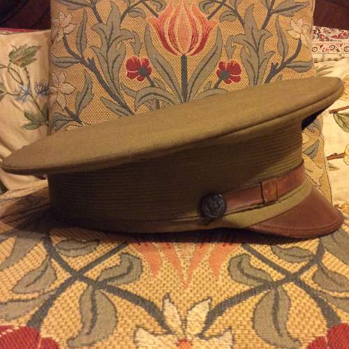 A.E.F Chaplains visor