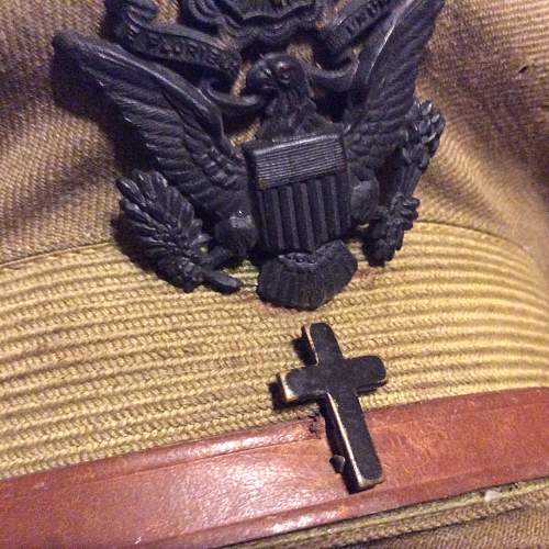 A.E.F Chaplains visor
