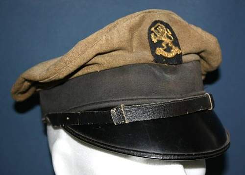 Australian made Service Caps for the Dutch (Dutch Eastindies) during ww2 in Australia