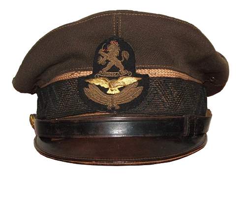 Australian made Service Caps for the Dutch (Dutch Eastindies) during ww2 in Australia