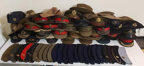 Australian made Service Caps for the Dutch (Dutch Eastindies) during ww2 in Australia
