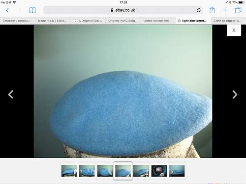 UN light blue beret???