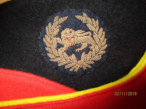 Officer's Side Cap King's Own Border Regiment