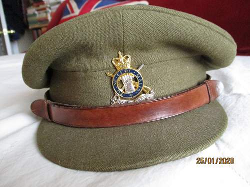 Officer's Service Dress Cap Dorset Yeomanry