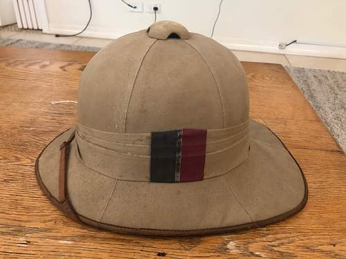 Wolesley Pith Helmet