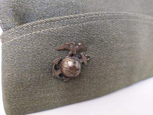 Ww2 usmc officer garrison cap