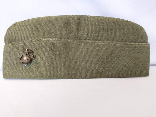 Ww2 usmc officer garrison cap