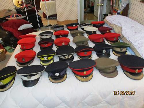 Lets see your British Army Dress/forage Caps and chat!!!