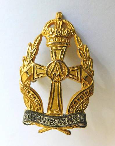 Womens services cap badges