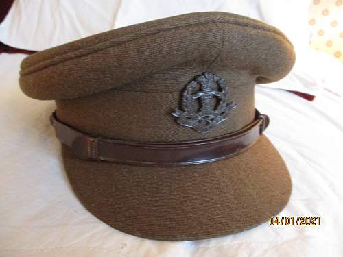 Middlesex Regiment Officer's Service Dress Cap