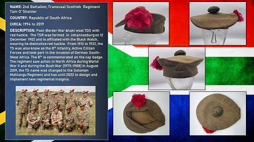 Post-WWII Scottish Unit Headgear (UK and Commonwealth)