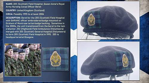 Post-WWII Scottish Unit Headgear (UK and Commonwealth)