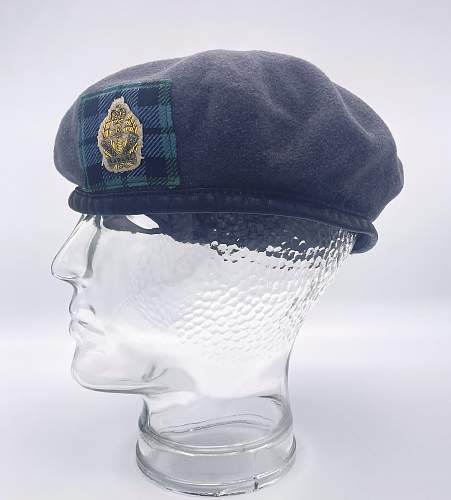 Post-WWII Scottish Unit Headgear (UK and Commonwealth)