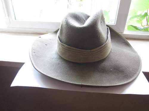 Aussie WW2 Slouch Hats