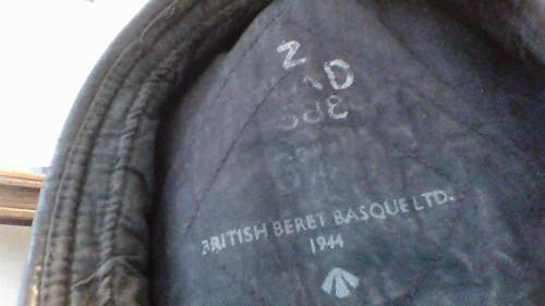 ww2 beret  help on this  please