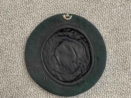 Help on WW2 Commando beret (is it?)