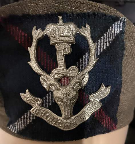 Seaforth Highlander Badge ID