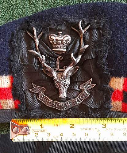 Seaforth Highlander Badge ID