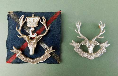 Seaforth Highlander Badge ID