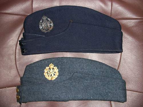 RAF / RAAF fs cap colour comparison