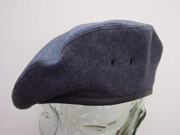 RAF Beret, cloth, blue grey.