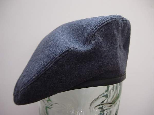 RAF Beret, cloth, blue grey.