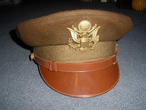 u.s officer visor