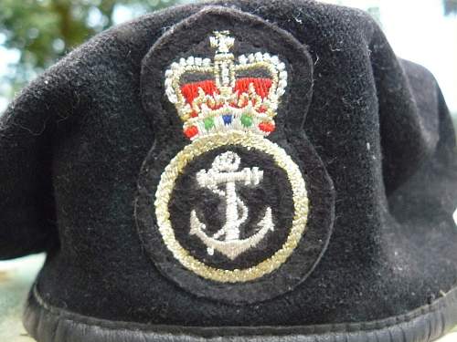 Black Naval Beret