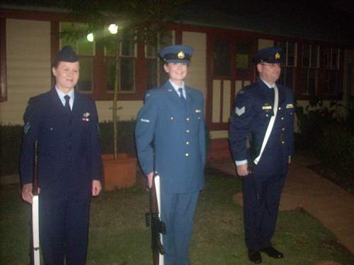 RAF / RAAF fs cap colour comparison