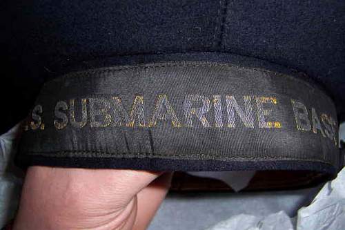 U.s. Navy flat hats pre ww2