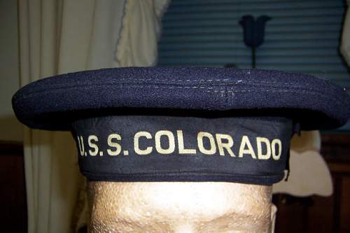 U.s. Navy flat hats pre ww2