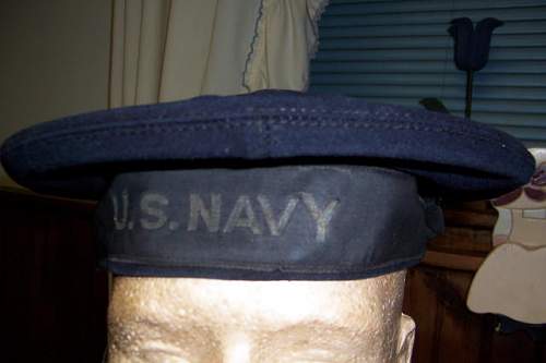 U.s. Navy flat hats pre ww2