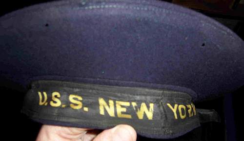 U.s. Navy flat hats pre ww2