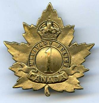 Canadian MP/Provost  Cap Badges