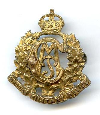 Canadian MP/Provost  Cap Badges