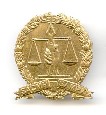 South AFrican MP Cap Badges