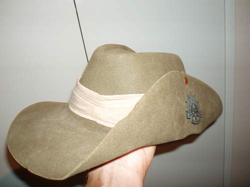 Aussie WW2 Slouch Hats